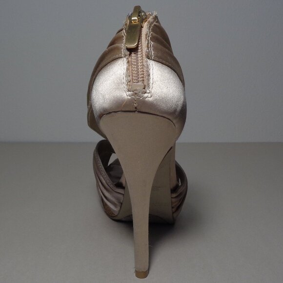 Enzo Angiolini Size 8.5 M / SLENDOR  / Satin / Heeled Sandals New Women's Shoes - Picture 10 of 16